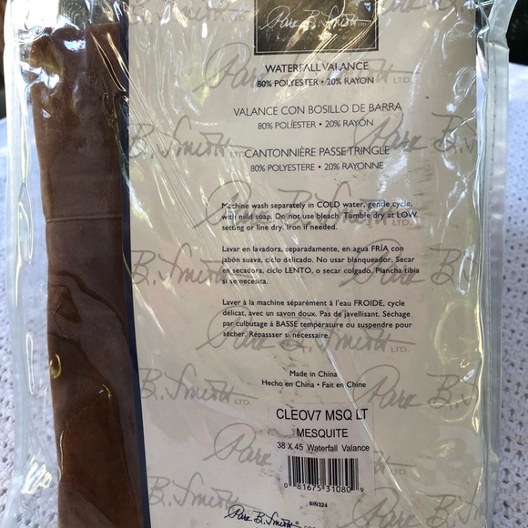 Park B. Smith Mesquite Waterfall Valances - Picture 3 of 4